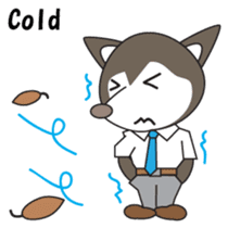 Husky manager English version sticker #934985