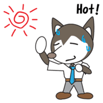 Husky manager English version sticker #934987