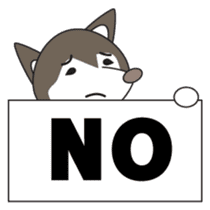 Husky manager English version sticker #934993