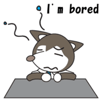 Husky manager English version sticker #934995