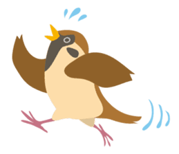 Japanese wild birds sticker #935082