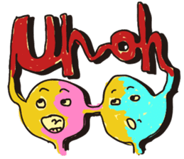 Funny dudes stickers sticker #935368