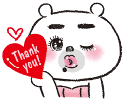 ONEE bear of the fascination sticker #936000