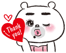 ONEE bear of the fascination sticker #936000