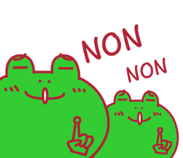 kaeru kun character & HAPPY LIFE sticker #936114