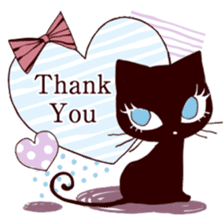 Cutie cat sticker #936280