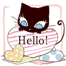 Cutie cat sticker #936284