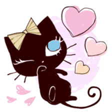 Cutie cat sticker #936286