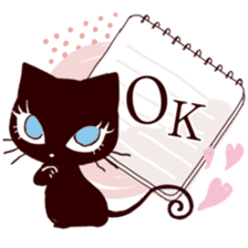 Cutie cat sticker #936294