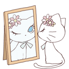 Cutie cat sticker #936297
