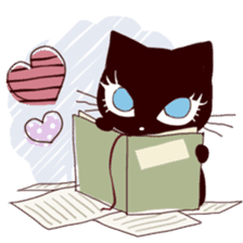 Cutie cat sticker #936300