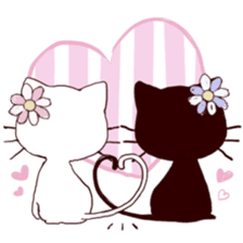 Cutie cat sticker #936312
