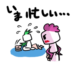 sticker for a pain in the neck sticker #936610