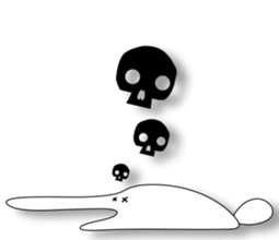 White Monster.2 sticker #936815