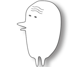 White Monster.2 sticker #936825