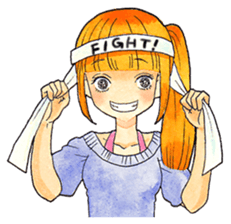 confeito girl "brilliant" sticker #937078