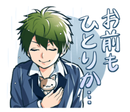 hitokotodanshi sticker #937226