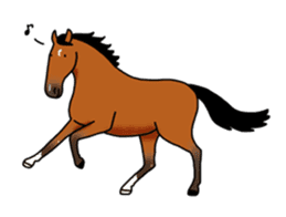 Juri Ogawa's HORSE Stickers sticker #937281