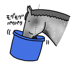 Juri Ogawa's HORSE Stickers sticker #937301