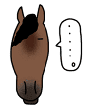 Juri Ogawa's HORSE Stickers sticker #937305