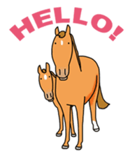 Juri Ogawa's HORSE Stickers sticker #937307