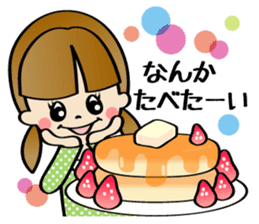 Girl & Rabbit (Japanese) sticker #937346
