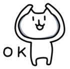 Cute Graffiti Cat sticker #937448