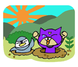 Nyakimaru and Pensuke sticker #937797