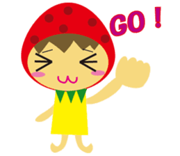 Everyday of strawberry sticker #937889