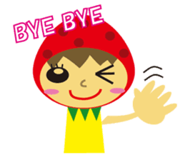 Everyday of strawberry sticker #937904