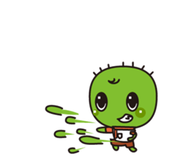 The fairy of cactus "sabota" sticker #938479