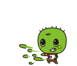 The fairy of cactus "sabota" sticker #938479