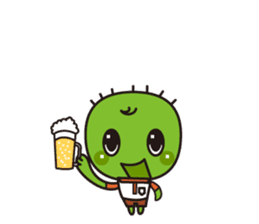 The fairy of cactus "sabota" sticker #938483