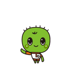 The fairy of cactus "sabota" sticker #938484