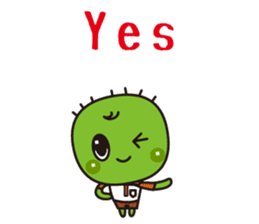 The fairy of cactus "sabota" sticker #938485