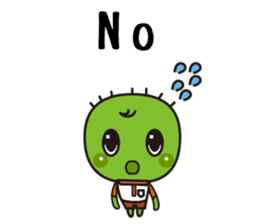 The fairy of cactus "sabota" sticker #938486