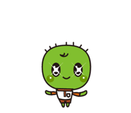 The fairy of cactus "sabota" sticker #938493