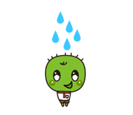 The fairy of cactus "sabota" sticker #938495