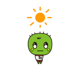 The fairy of cactus "sabota" sticker #938496