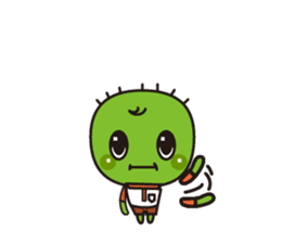 The fairy of cactus "sabota" sticker #938502