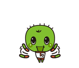 The fairy of cactus "sabota" sticker #938503