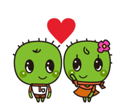 The fairy of cactus "sabota" sticker #938508