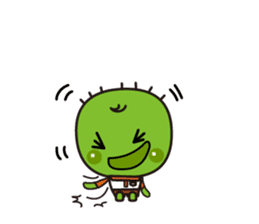 The fairy of cactus "sabota" sticker #938512