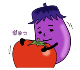 Eggplant to encourage sticker #938893