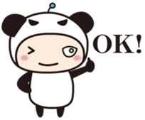 Surf-Panda[English] sticker #939599