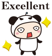 Surf-Panda[English] sticker #939615