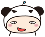 Surf-Panda[English] sticker #939617