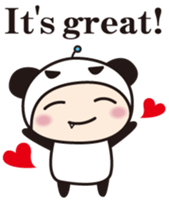 Surf-Panda[English] sticker #939618