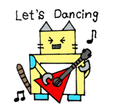 Cat type robot "ROBONEKONYAN" sticker #940690