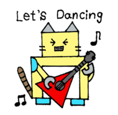 Cat type robot "ROBONEKONYAN" sticker #940690